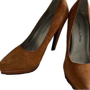 Bellini Tan Stiletto Heels Timeless Elegance
